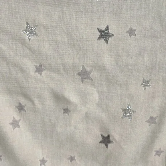 NWOT Talbots Metallic Star Sparkle Scarf - Picture 2 of 11